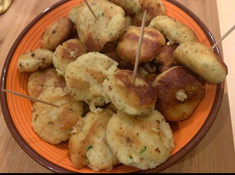 Polpette con patate e ricotta