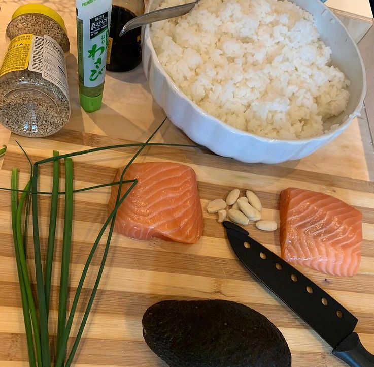 Sushi fatto in casa ingredienti