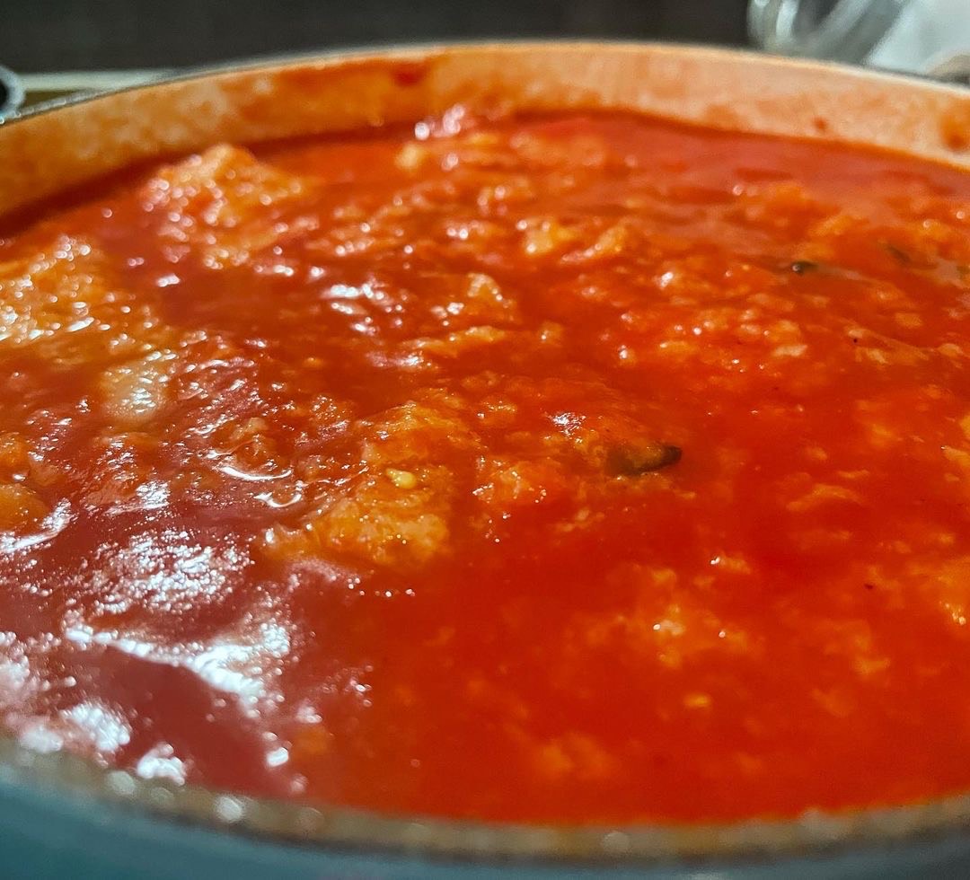 Pappa al pomodoro cottura